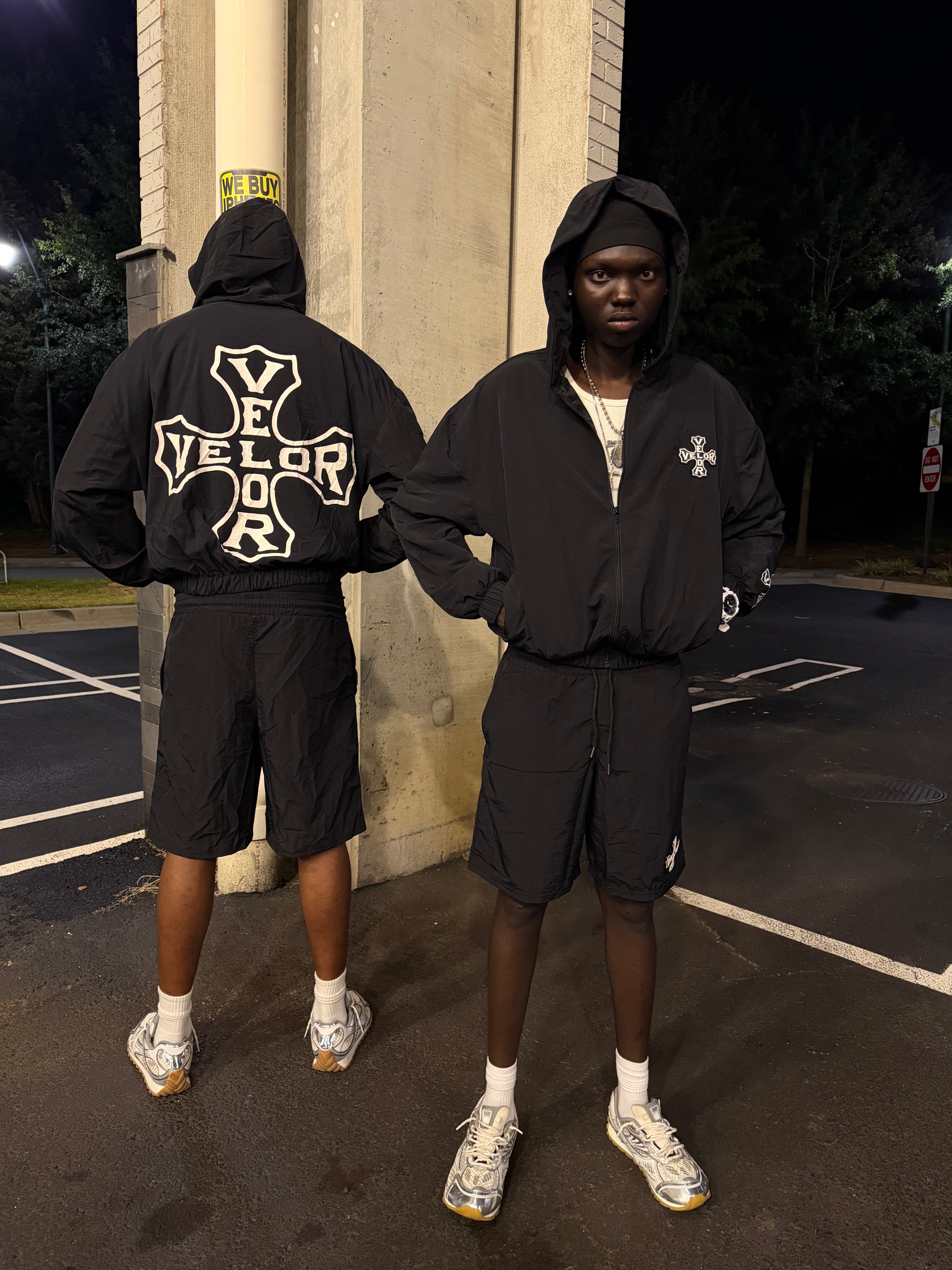 VLR NYLON BLACK SET