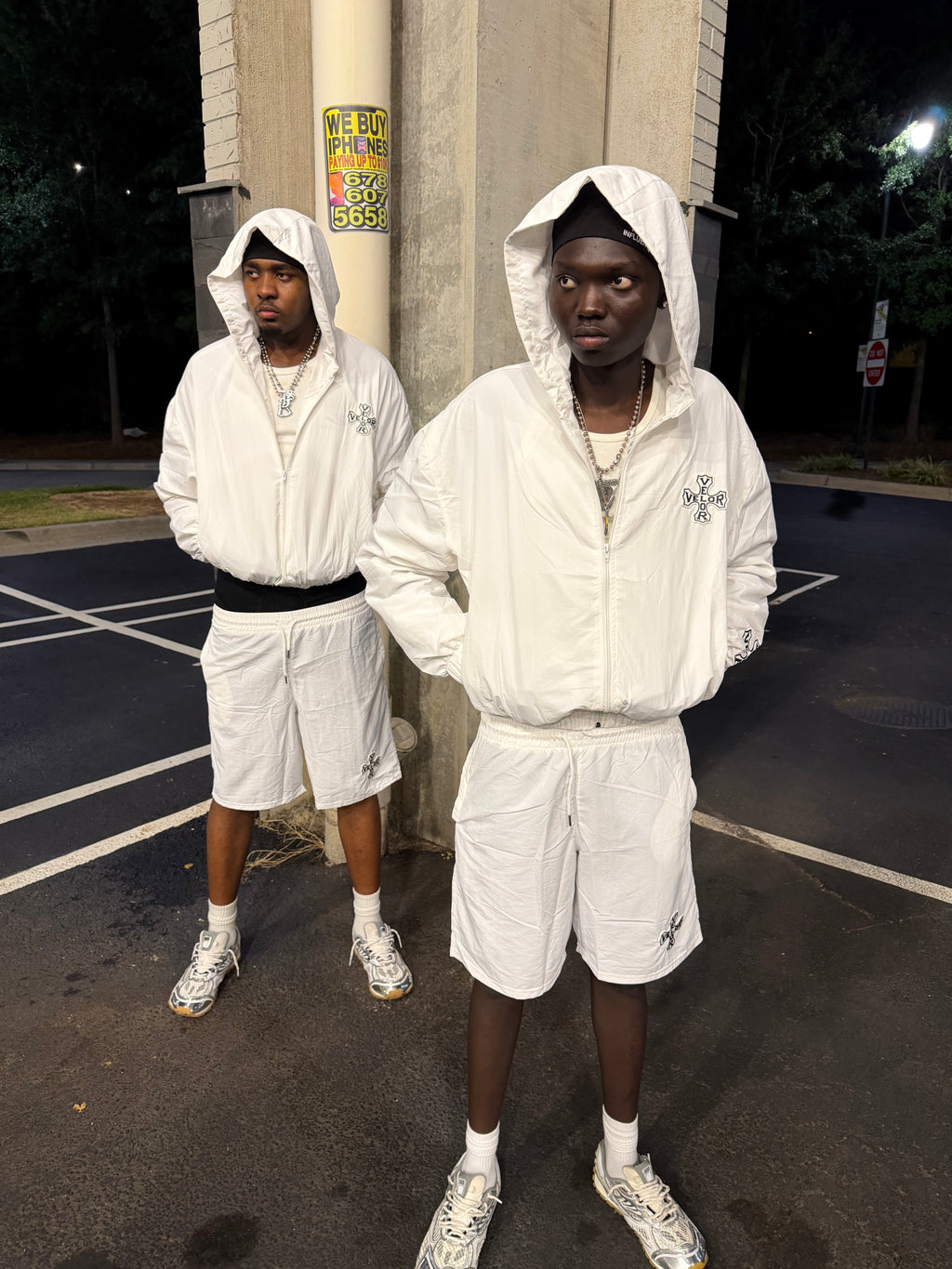 VLR NYLON WHITE SET